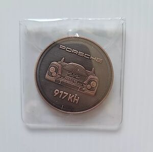 2021 Porsche Calendar Coin - 917 KH   Icons Of Speed